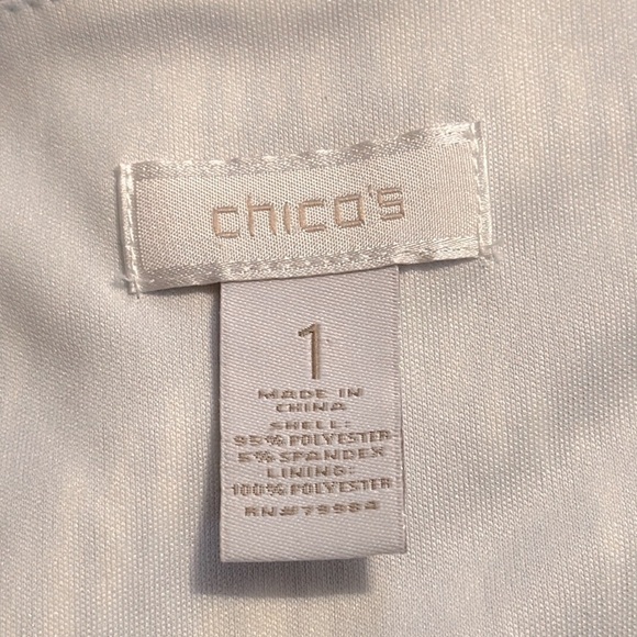 Chico's Blue Haze Bonnie Maxi Dress #570046072 Vanity Size 1/US Medium - Picture 10 of 12